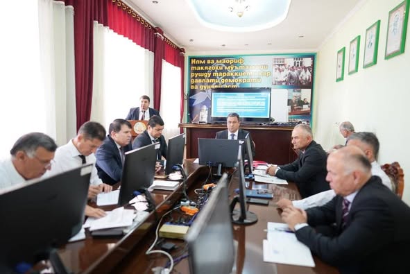 БАРРАСИИ МАСЪАЛАҲО ДАР ҶАЛАСАИ КОРИИ НАЗОРАТӢ