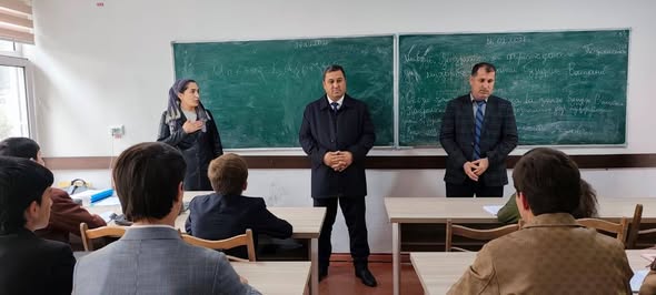 БОЗДИДИ РЕКТОР АЗ РАВАНДИ ТАЪЛИМ ДАР ФАКУЛТЕТИ ХИМИЯ ВА БИОЛОГИЯ